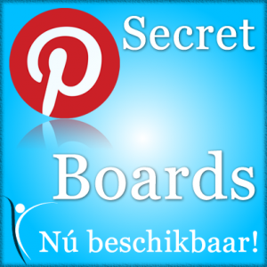 Secret boards in Pinterest