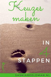 Keuzes maken in 4 stappen