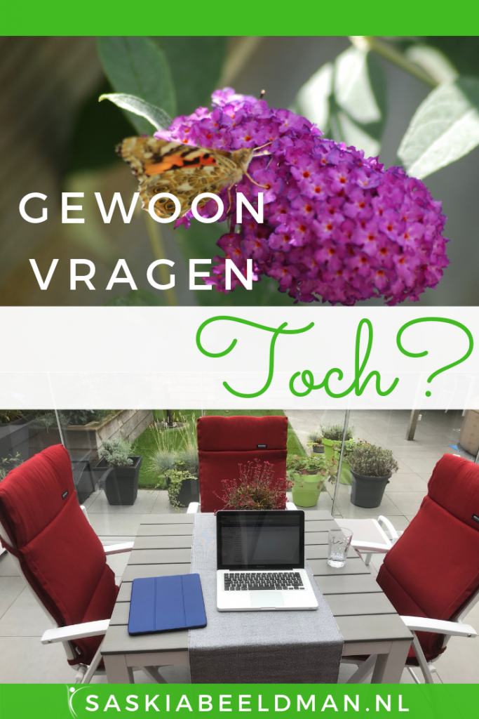 Zelf heb ik het ook vaak genoeg gezegd, gewoon vragen. Je wilt toch weten wat je volgers ervan vinden en waar je op hun wensen in kunt springen.
